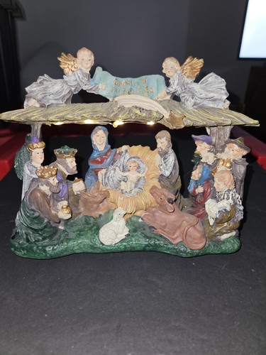 Top treasures lighted - treasures, nativity