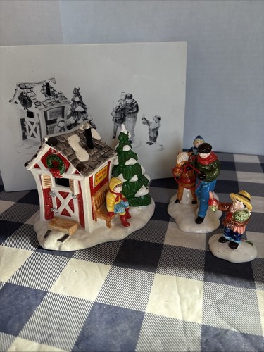 Department snow village - department,