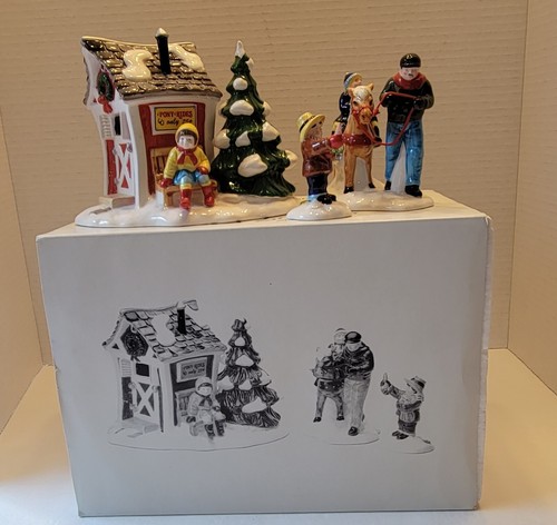 Department snow village - department,