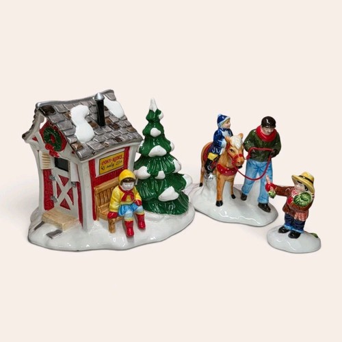 Dept original snow village - snow,