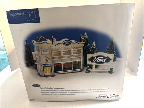Department snow village - department,