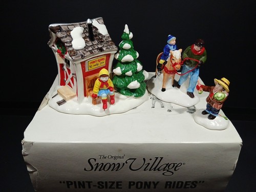 Department snow village - department,