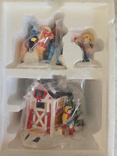 Department snow village - department,