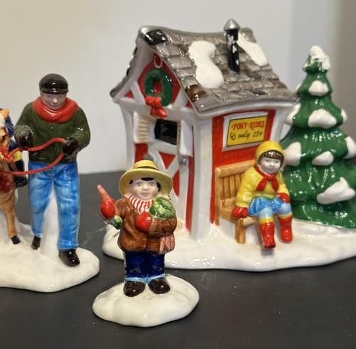 Department snow village - department,