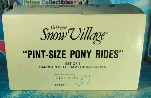 Department snow village - department, 56